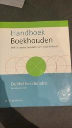 Handboek Boekhouden - Dubbel boekhouden (vijfde editie), Ophalen, Zo goed als nieuw, Erik De Lembre; Patricia Everaert