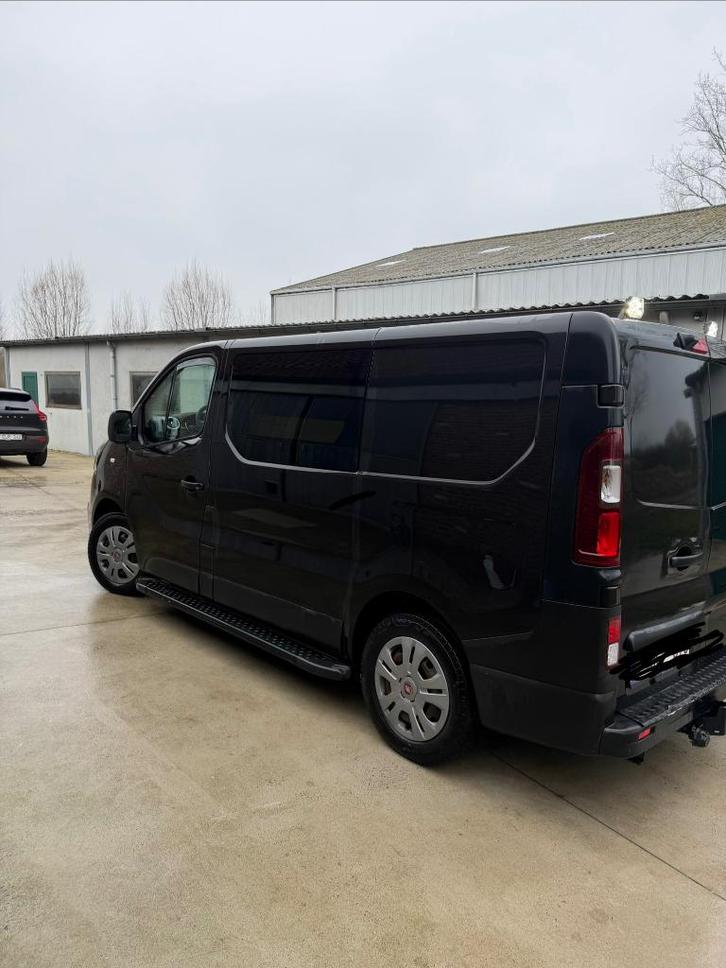 Fiat talento te koop, Autos, Fiat, Entreprise, Talento, Diesel, Euro 6, Autre carrosserie, 4 portes, Boîte manuelle, Noir, Enlèvement