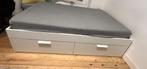 IKEA bed en matras, Ophalen, Wit, Tweepersoons, 140 cm