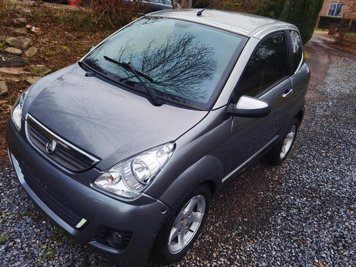 aixam city, Auto's, Aixam, Particulier, Diesel, Automaat, Zilver of Grijs, Voorwielaandrijving, Ophalen