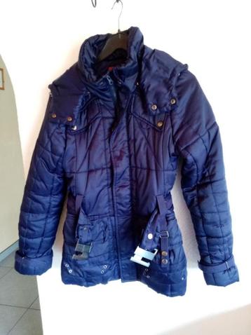 Vero Moda : paars parka jas , gewatteerde regenjas maat M beschikbaar voor biedingen