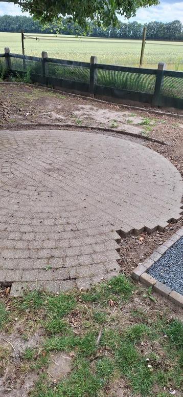 Klinkers, Enlèvement, Utilisé, 5 à 10 m², Autres matériaux