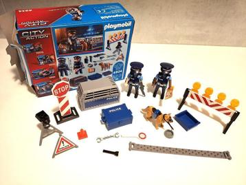 Playmobil 6924 - politie - wegversperring beschikbaar voor biedingen