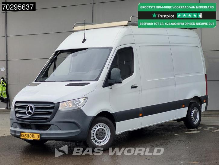 Mercedes Sprinter 311 CDI L2H2 Airco Cruise MBUX CarPlay Imp, Auto's, Bestelwagens en Lichte vracht, Bedrijf, Te koop, Airconditioning