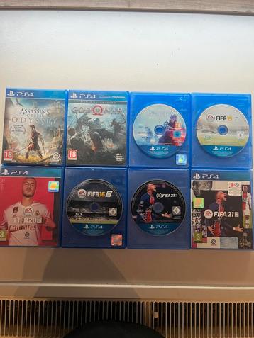 Lot ps4 games beschikbaar voor biedingen
