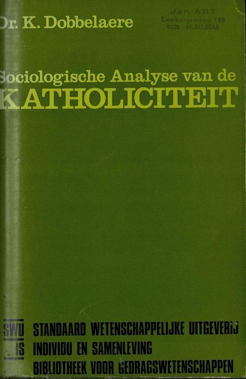 Sociologische analyse van de katholiciteit, Boeken, Godsdienst en Theologie, Gelezen, Ophalen of Verzenden