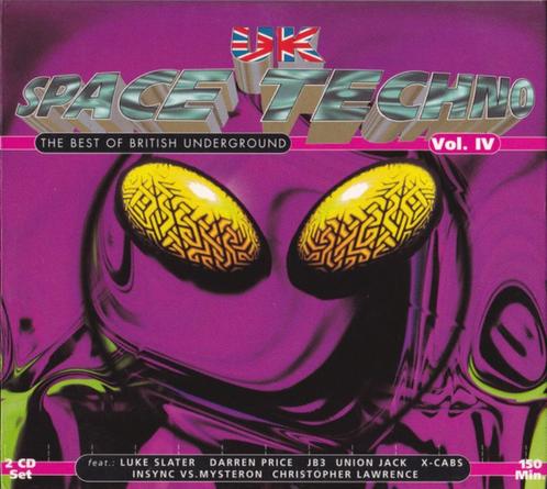 863 - UK SPACE TECHNO - VOLUME IV - 2CD - DIGIPAK - NIEUW, Cd's en Dvd's, Cd's | Dance en House, Nieuw in verpakking, Techno of Trance