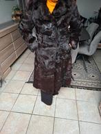 Manteau en lapin, Kleding | Dames, Ophalen, Zo goed als nieuw, Maat 42/44 (L), Zwart