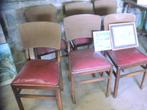 Lot de chaises :, Enlèvement, Cinq, Six Chaises ou plus, Utilisé