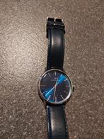 montre pour homme, August Berg. avec bracelet en cuir. belle, Montre-bracelet, Enlèvement ou Envoi, Cuir, Acier