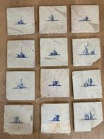 Nederlandse witjes met blauw decor, Ophalen