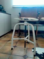 Vintage industriële draaikruk, Ophalen, Gebruikt, 60 tot 90 cm, 1 kruk