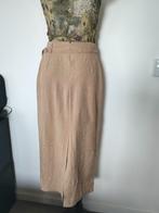 Vintage wikkelrok gemaakt in Frankrijk, Kleding | Dames, Gelegenheidskleding, Ophalen of Verzenden, Zo goed als nieuw, Beige
