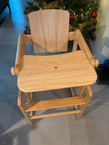 Houten kinderstoel, Kinderen en Baby's, Kinderstoelen, Ophalen, Gebruikt