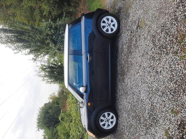 Mini Cooper D zwart 2008, Auto's, Mini, Particulier, Elektrische ramen, Diesel, Handgeschakeld, Wit, Ophalen