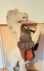 dik lederen zadeltassen voor over knop van zadel, Ophalen of Verzenden