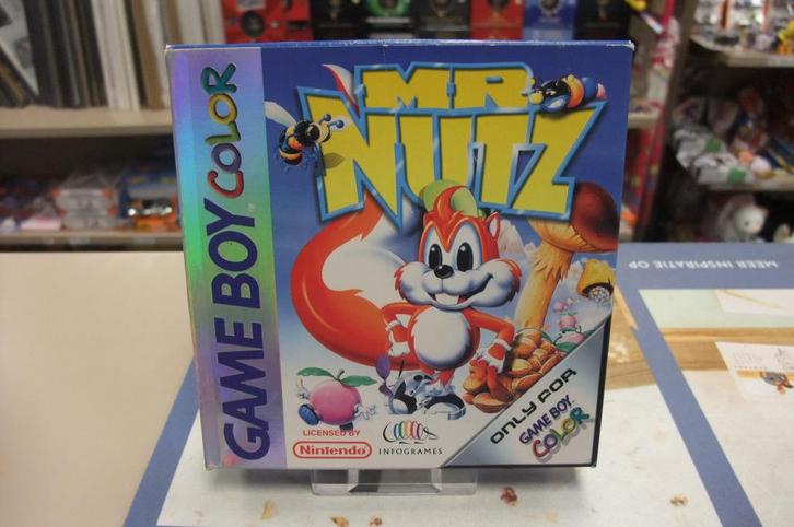 Mr nutz (cib) FAH gbc, Games en Spelcomputers, Games | Nintendo Game Boy, Gebruikt, Platform, 1 speler, Vanaf 3 jaar, Ophalen of Verzenden