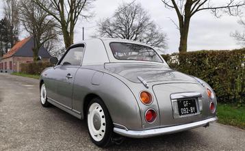 1991 Nissan Figaro / boite manuelle / excellent état, Autos, Cuir, Autres modèles, Achat, Boîte manuelle