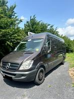 Mercedes sprinter 313 l3 h2 camper motorsport, Auto's, Achterwielaandrijving, Zwart, Particulier, Euro 4