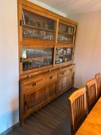 Teak vitrinekast, Huis en Inrichting, Ophalen, Zo goed als nieuw