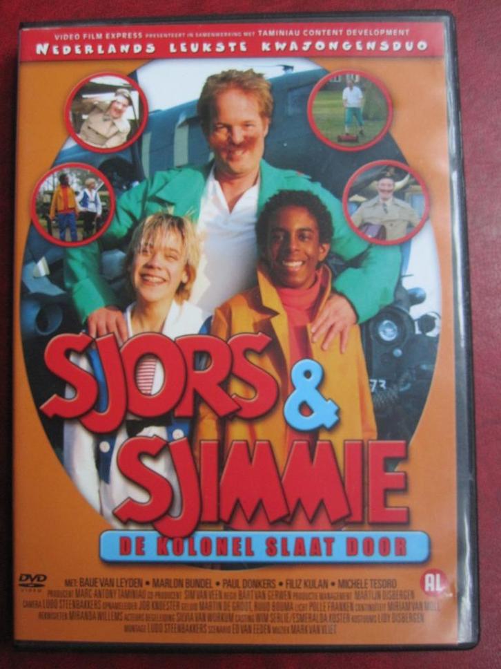 Sjors en Sjimmie De kolonel slaat door, Cd's en Dvd's, Dvd's | Kinderen en Jeugd, Zo goed als nieuw, Film, Komedie, Alle leeftijden