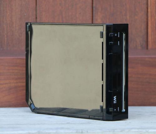 Wii Console Zwart, Games en Spelcomputers, Spelcomputers | Nintendo Wii, Zo goed als nieuw, Ophalen