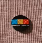 Minibutton "Feel free to say no", Diversen, Ophalen of Verzenden