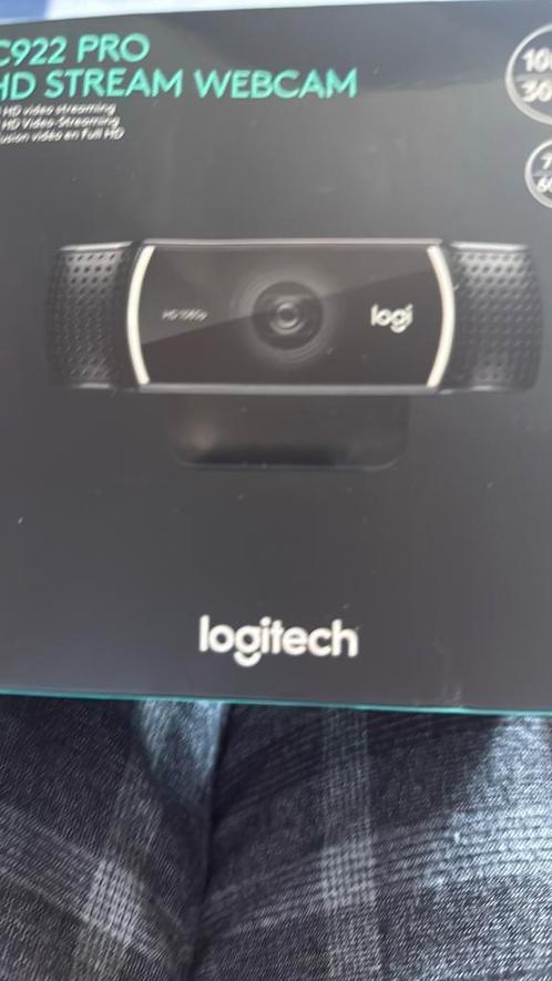 Logitech 960-001088 c922 pro, Computers en Software, Webcams, Zo goed als nieuw, Windows, Android, Ophalen of Verzenden