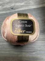 1 bolletje Tiber Coton zijdeaspect, Nieuw, Wol of Garen, Ophalen of Verzenden, Breien