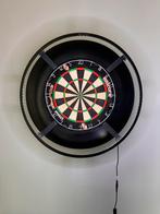 Dartsblok unicorn met Target Corona Vision Lighting System, Sport en Fitness, Ophalen, Zo goed als nieuw