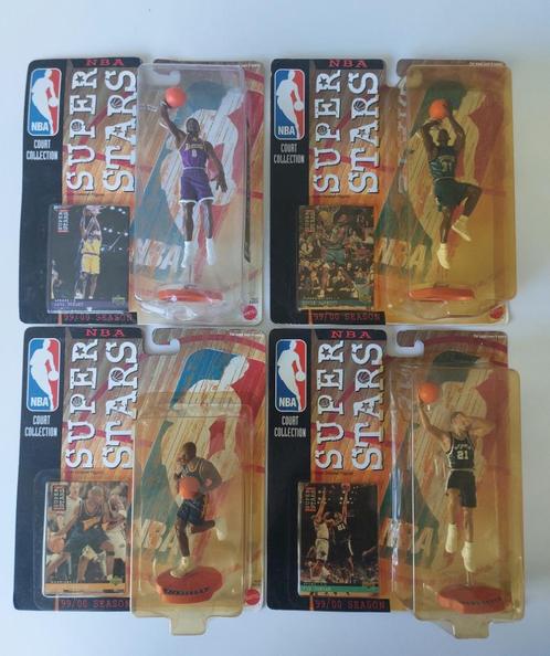 Mattel NBA Super Stars Bryant Garnett Duncan Jamison, Collections, Jouets miniatures, Comme neuf, Enlèvement ou Envoi