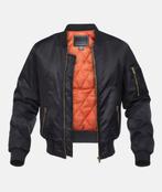 bomber jack zwart, Kleding | Heren, Ophalen, Zo goed als nieuw, Maat 48/50 (M), Zwart