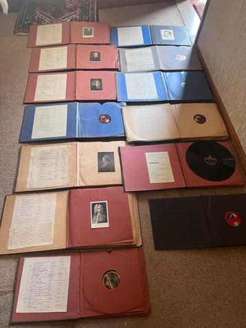 Collectie 78 toerenplaten – Klassieke Muziek (Vintage) beschikbaar voor biedingen
