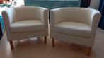 IKEA SOLSTA OLARP Ransta ecru fauteuil, Ophalen, Zo goed als nieuw