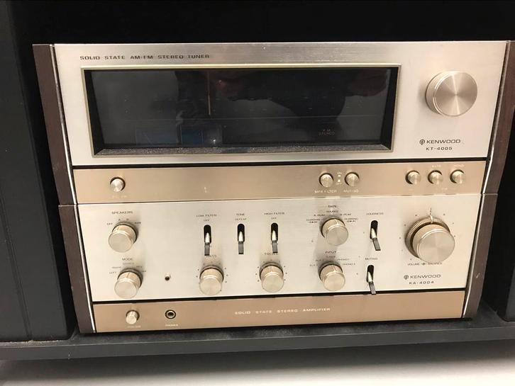 KENWOOD KT - 4005 KENWOOD KA - 4004 SONY TC - U2, Audio, Tv en Foto, Stereoketens, Gebruikt, Sony, Ophalen