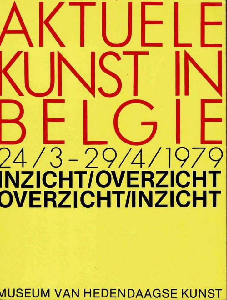 Aktuele kunst in België : inzicht/overzicht, 1979, Boeken, Kunst en Cultuur | Beeldend, Gelezen, Ophalen of Verzenden