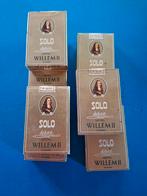 Vintage 10 Willem II Solo de luxe naturel scellé, Collections, Articles de fumeurs, Briquets & Boîtes d'allumettes, Enlèvement ou Envoi