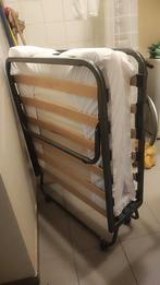 Plooibed op wielen, Huis en Inrichting, Slaapkamer | Bedden, Ophalen, Gebruikt