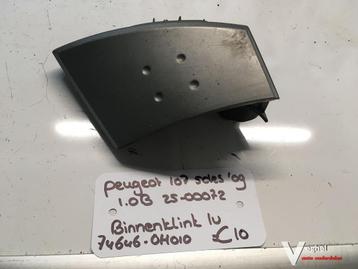 Peugeot 107 1.0 B 5drs 2009 2500072  Greep binnen linksvoor  beschikbaar voor biedingen