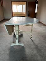 Table ronde, chêne massif, Ø140cm, pliable, 100 à 150 cm, Rond, 100 à 150 cm, Enlèvement