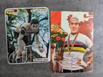 MERCKX EDDY GEHANDTEKENDE POSTKAART EN 1 STICKER SPORT 70, Verzenden, Sticker