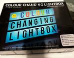 Colour Changing Lightbox, Comme neuf, Enlèvement