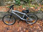 vélo enfant 24' garçon gris argenté, Vélos & Vélomoteurs, Enlèvement, Utilisé, 24 pouces
