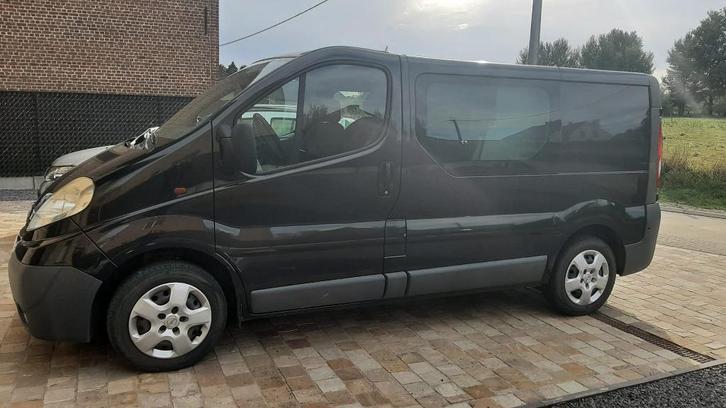 OPEL VIVARO 2.0 CDTI dubbele cabine + laadruimte, Auto's, Opel, Particulier, Vivaro, ABS, Airconditioning, Centrale vergrendeling