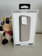 IPHONE 15 PRO MAX CASE LEDER DECODED MAGSAFE, Ophalen of Verzenden, Gebruikt, Hoesje of Tasje