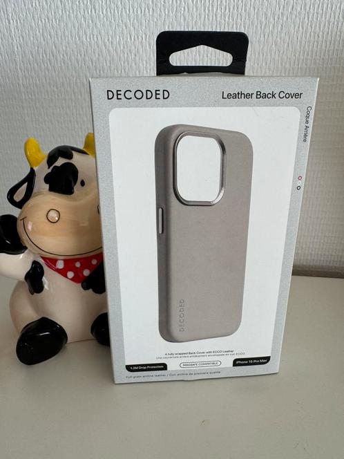 IPHONE 15 PRO MAX CASE LEDER DECODED MAGSAFE, Telecommunicatie, Mobiele telefoons | Hoesjes en Screenprotectors | Apple iPhone