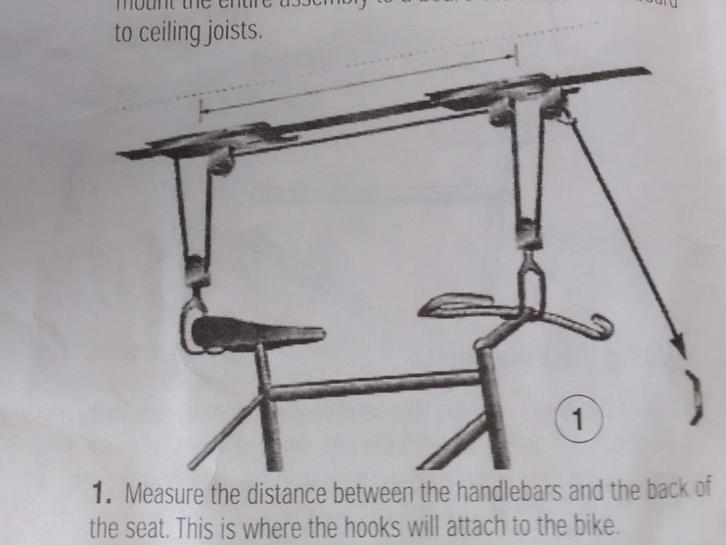 fietslift fietshouder, Auto diversen, Fietsendragers, Zo goed als nieuw, Ophalen