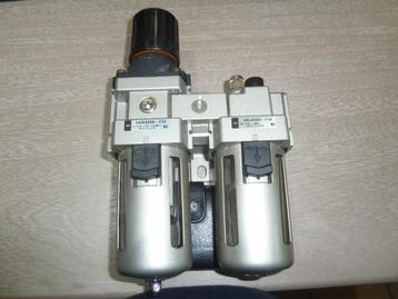 Filtre Régulateur de pression et Lubrificateur air comprimé 