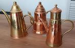 3 koperen/Messing Turkse koffiepotten, Ophalen