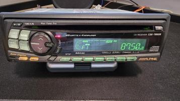 Autoradio Alpine CDE-7860R, Enlèvement ou Envoi, Comme neuf